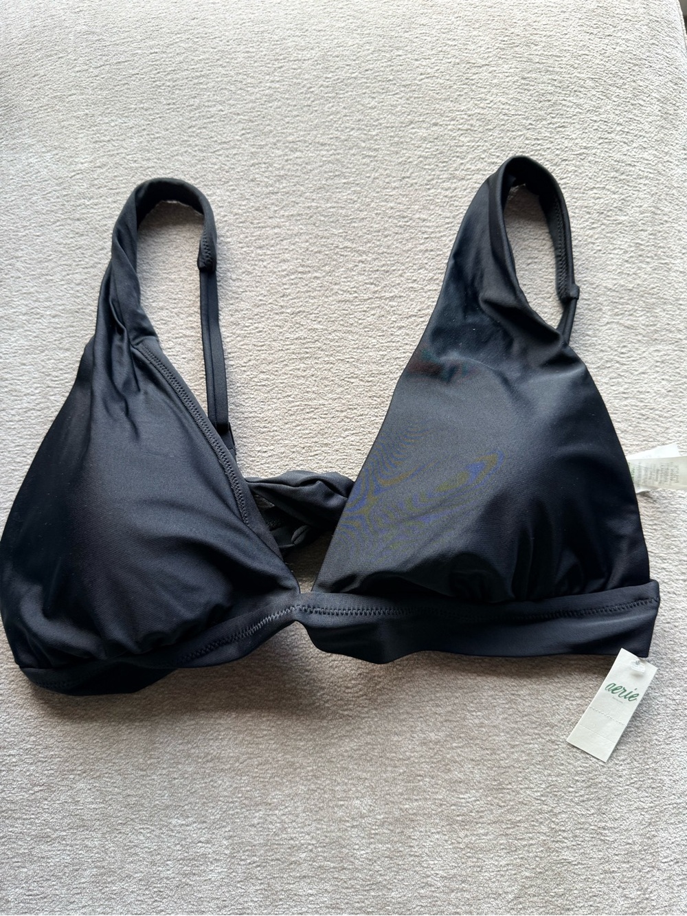 Aerie Black Women's Bikini Set - Classic Two-Piece Swimwear Size XL NWT - Picture 3 of 6